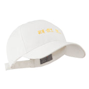 Tae Kwon Do in Korean Embroidered Cap