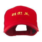 Tae Kwon Do in Korean Embroidered Cap