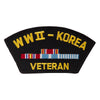 WWII-Korea Veteran Curve Shape Patch