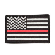 Thin Line American Flag Embroidered Patch