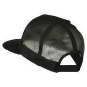 5 Panel Mesh Trucker Snapback Cap