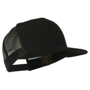 5 Panel Mesh Trucker Snapback Cap