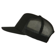 5 Panel Mesh Trucker Snapback Cap