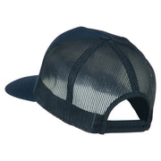 5 Panel Mesh Trucker Snapback Cap