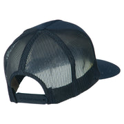 5 Panel Mesh Trucker Snapback Cap