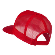 5 Panel Mesh Trucker Snapback Cap