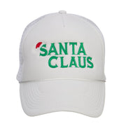 Christmas Santa Claus Embroidered Foam Cap