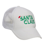 Christmas Santa Claus Embroidered Foam Cap