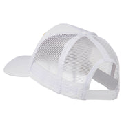 Italy Europe Flag Patched Mesh Back Cap