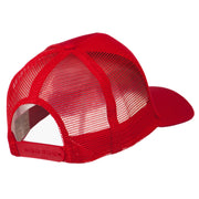 Italy Europe Flag Patched Mesh Back Cap