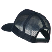 Italy Europe Flag Patched Mesh Back Cap