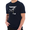 US Navy Tomcat F14 Graphic Design Short Sleeve Cotton Jersey T-Shirt