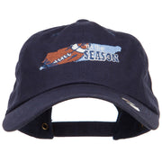 Tennessee Football State Map Embroidered Unstructured Cap