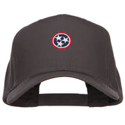 Tennessee Flag Logo Embroidered Twill Pro Cap