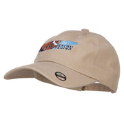 Tennessee Football State Map Embroidered Unstructured Cap