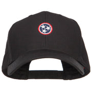 Tennessee Flag Logo Embroidered Twill Pro Cap