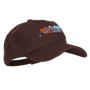 Tennessee Football State Map Embroidered Unstructured Cap