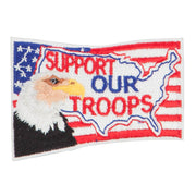 USA Support Troops Flag Patches