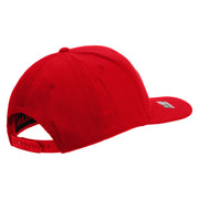 Licensed U.S Paratrooper Veteran Embroidered Solid Cotton Twill Pro Style Cap - Red OSFM