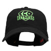 Fitness Logo Washed Solid Pigment Dyed Cotton Twill Brass Buckle Cap