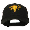 Trophy Cup Embroidered Low Profile Washed Cap