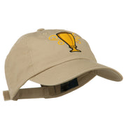 Trophy Cup Embroidered Low Profile Washed Cap