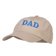 Top Dad Letters Embroidered Low Profile Cap