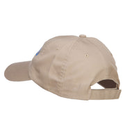 Top Dad Letters Embroidered Low Profile Cap