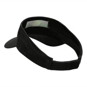 Tennis Ball Pulse Embroidered Cotton Twill Visor