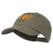 Trophy Cup Embroidered Low Profile Washed Cap