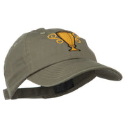 Trophy Cup Embroidered Low Profile Washed Cap