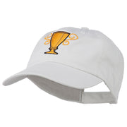 Trophy Cup Embroidered Low Profile Washed Cap