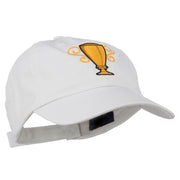 Trophy Cup Embroidered Low Profile Washed Cap