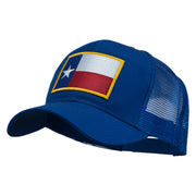 Texas State Flag Patched Mesh Cap