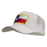 Texas State Flag Patched Mesh Cap