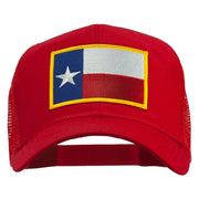 Texas State Flag Patched Mesh Cap