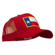 Texas State Flag Patched Mesh Cap