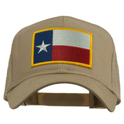 Texas State Flag Patched Mesh Cap