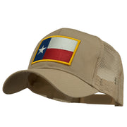 Texas State Flag Patched Mesh Cap