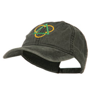 Symbol for Trinity Embroidered Washed Cap