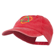 Symbol for Trinity Embroidered Washed Cap