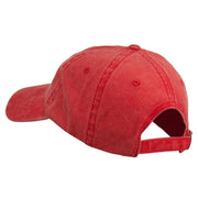 Trinidad Flag Embroidered Washed Cotton Cap