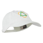 Symbol for Trinity Embroidered Washed Cap