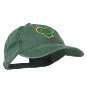 Symbol for Trinity Embroidered Washed Cap