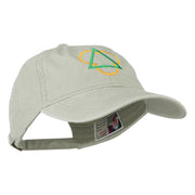 Symbol for Trinity Embroidered Washed Cap