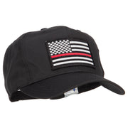 Thin Red Line USA Flag Patched Twill Cap