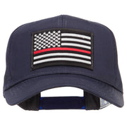 Thin Red Line USA Flag Patched Twill Cap