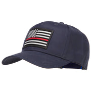 Thin Red Line USA Flag Patched Twill Cap