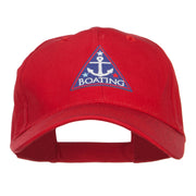 Boating Anchor Patched Low Cotton Cap