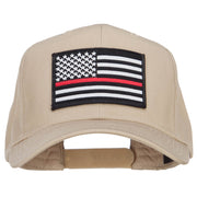 Thin Red Line USA Flag Patched Twill Cap